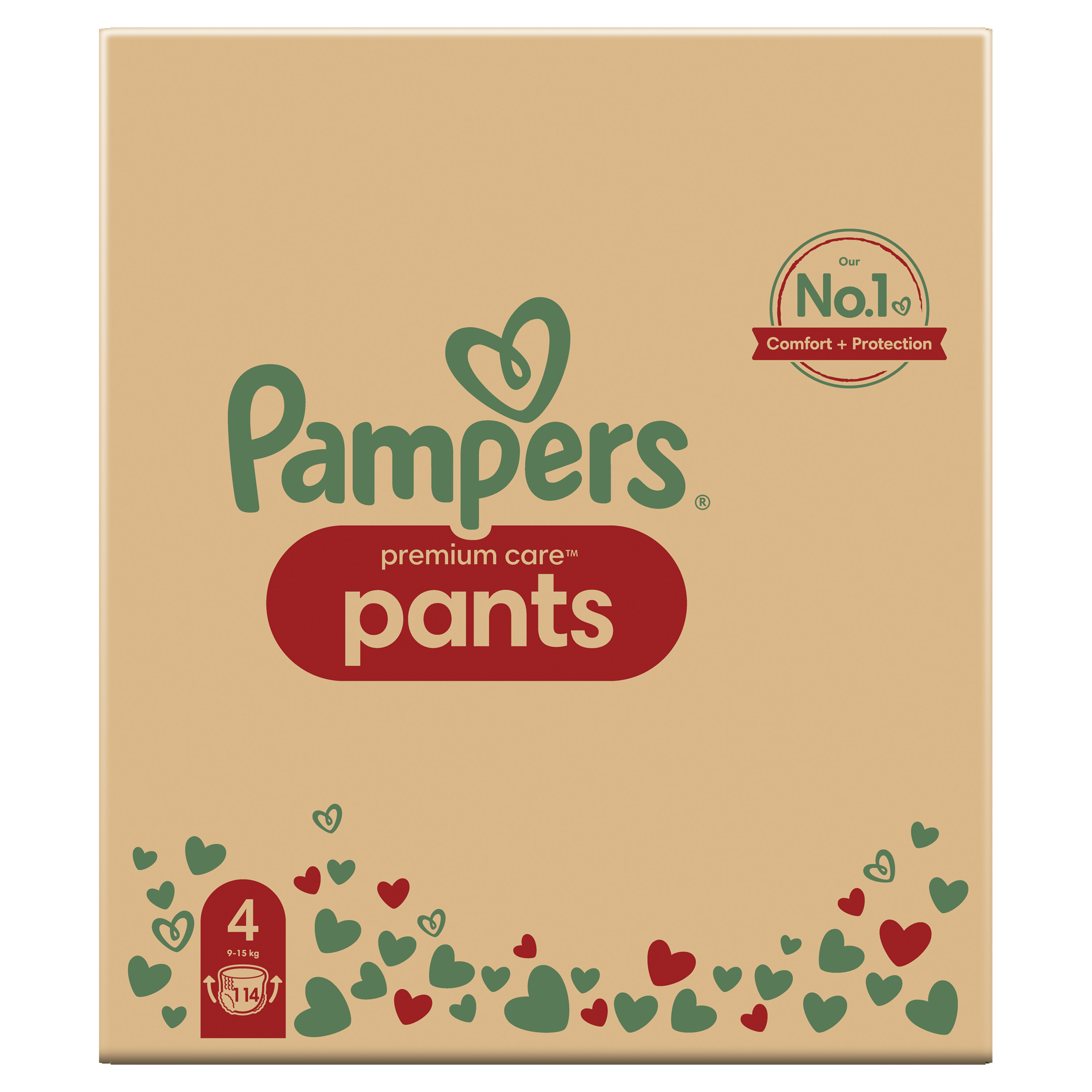 Подгузники-трусики Pampers Premium Care Pants Maxi 4 (9-15 кг) 114 шт. - фото 2