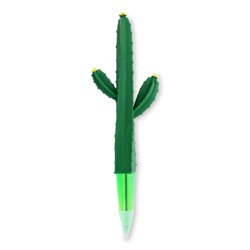 Ручка кулькова Offtop Кактус Церус, салатовий (838779) - фото 1