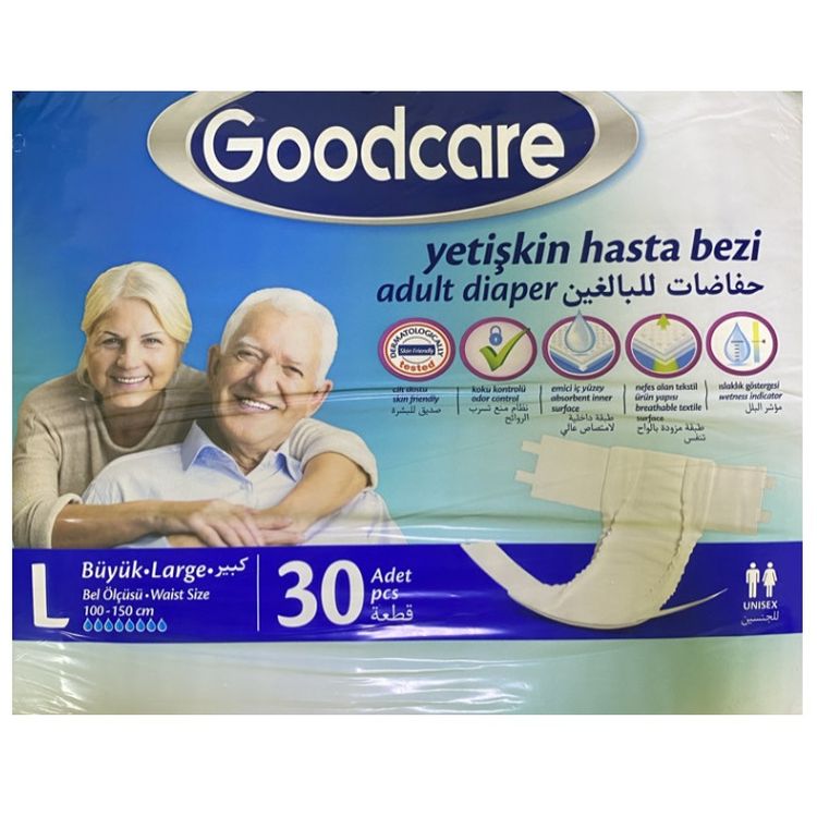 Подгузники для взрослых Goodcare 3 Large 30 шт. - фото 1