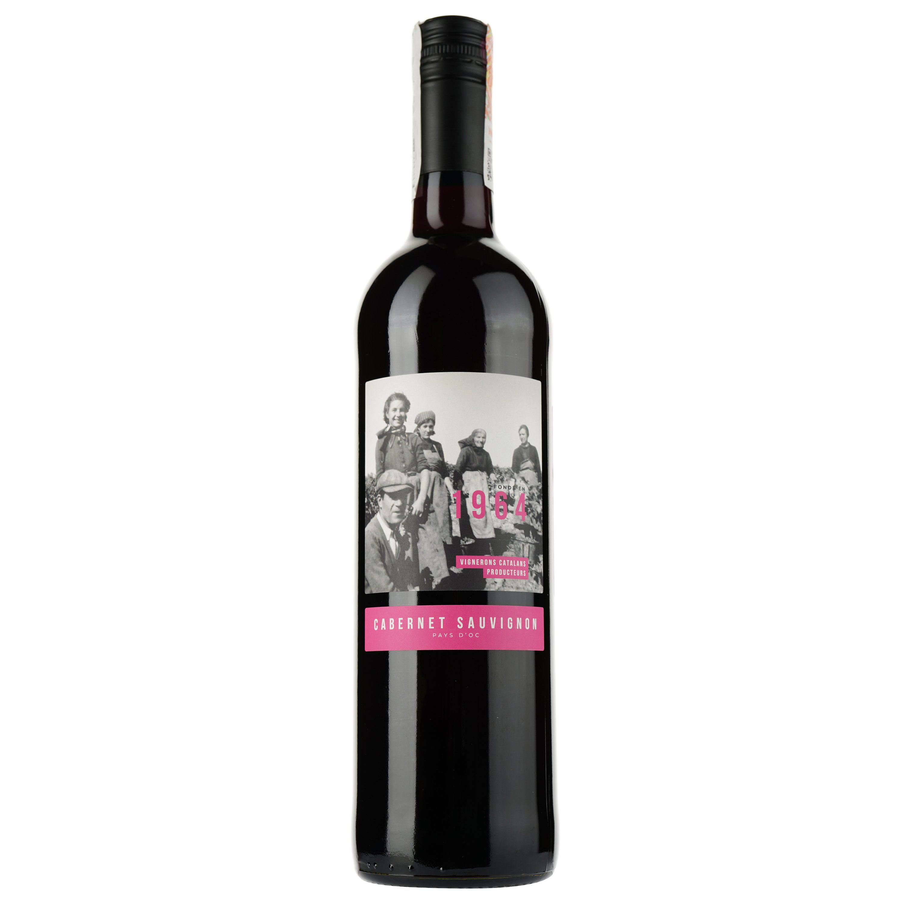 Вино Cuvee 1964 Cabernet Sauvignon Pays d'OC IGP, красное, сухое, 0,75 л - фото 1