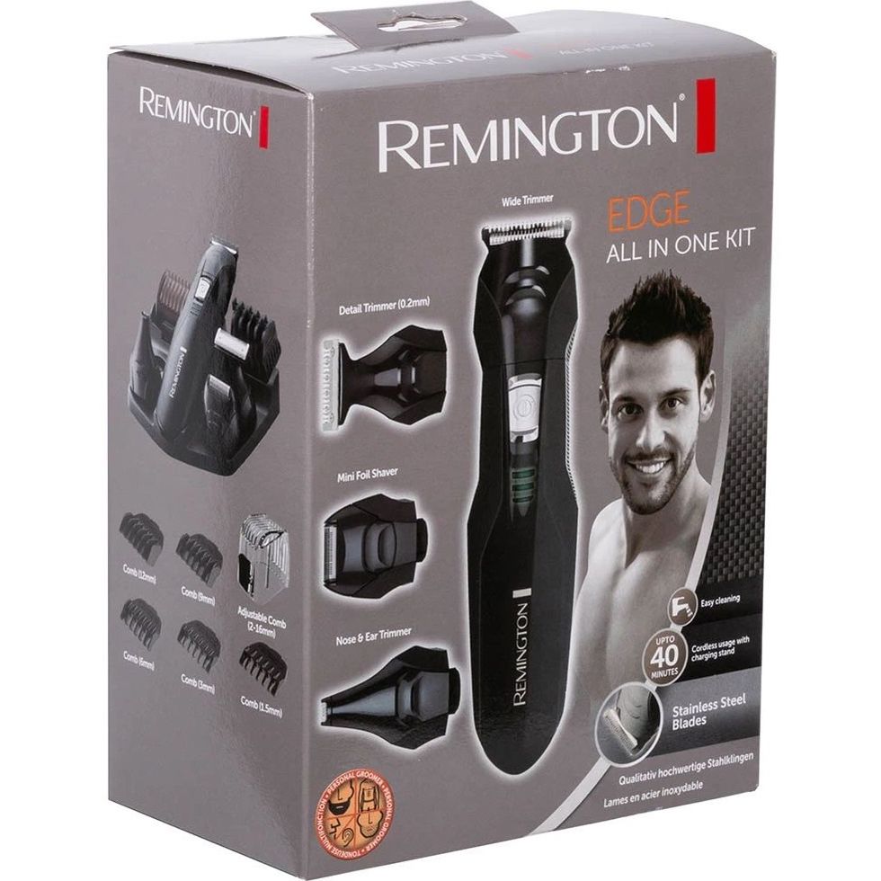 Набор для стрижки Remington Edge для бороды, усов, головы, носа и тела черный (PG6030) - фото 9