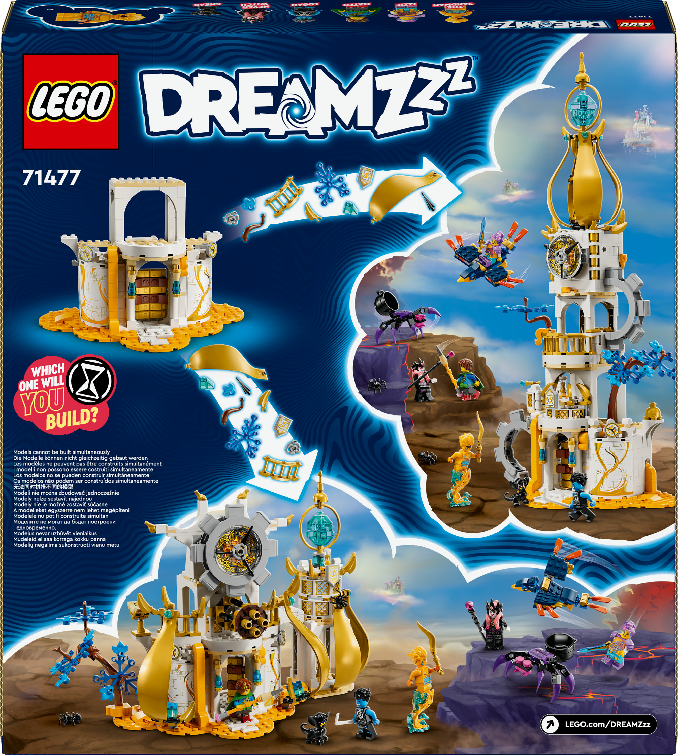Конструктор LEGO DREAMZzz Вежа Піщаної людини 723 деталі (71477) - фото 9