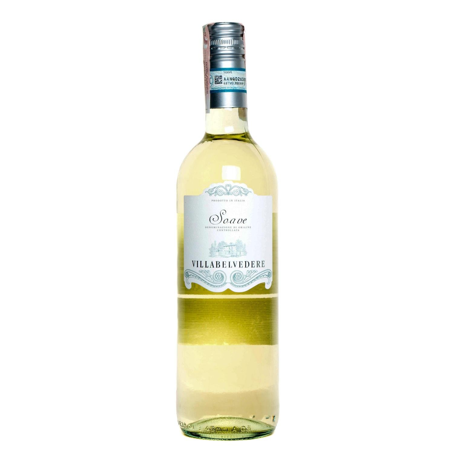 Вино VillaBelvedere Soave DOC, біле, сухе, 11,5%, 0,75 л (554560) - фото 1