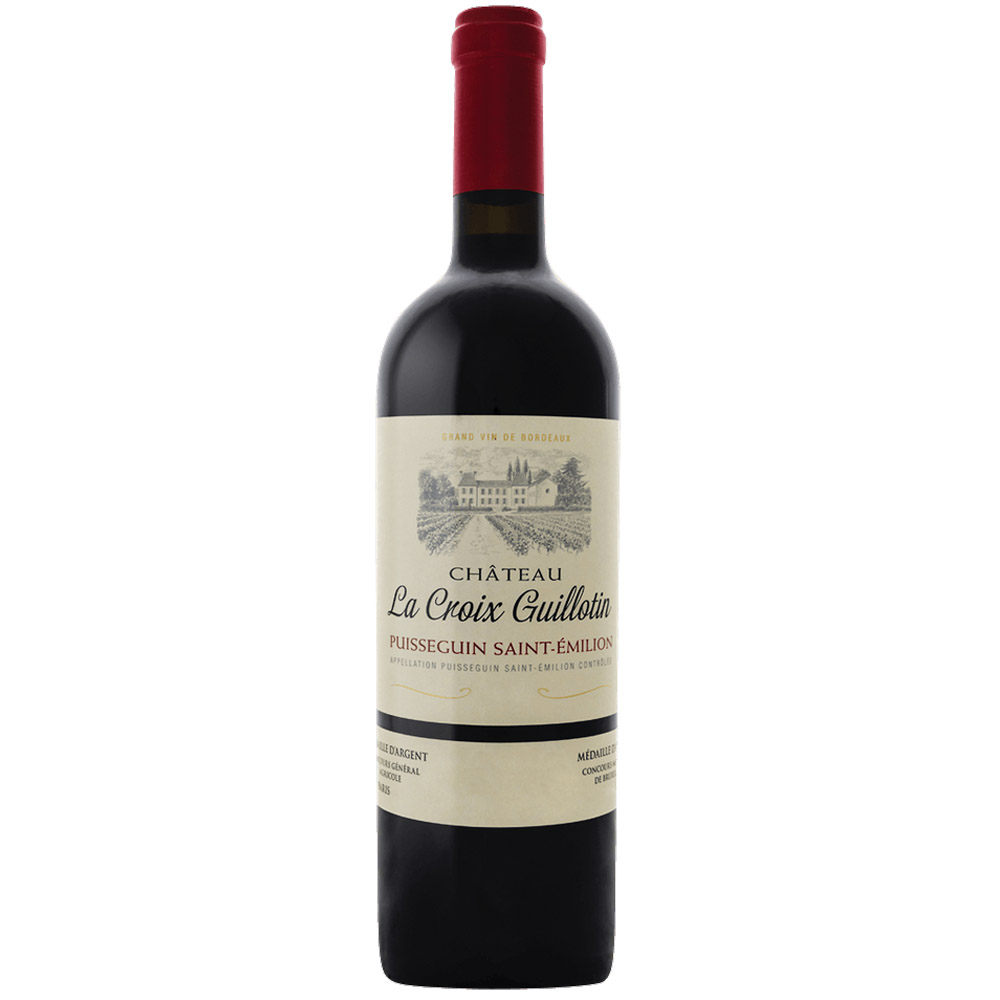 Вино Chateau La Croix Guillotin Puisseguin-Saint-Emilion 2016 красное сухое 0.75 л - фото 1