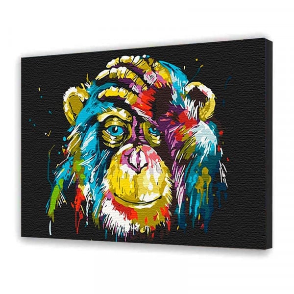 Картина за номерами ArtCraft Яскрава мавпа 40x50 см (11685-AC) - фото 2