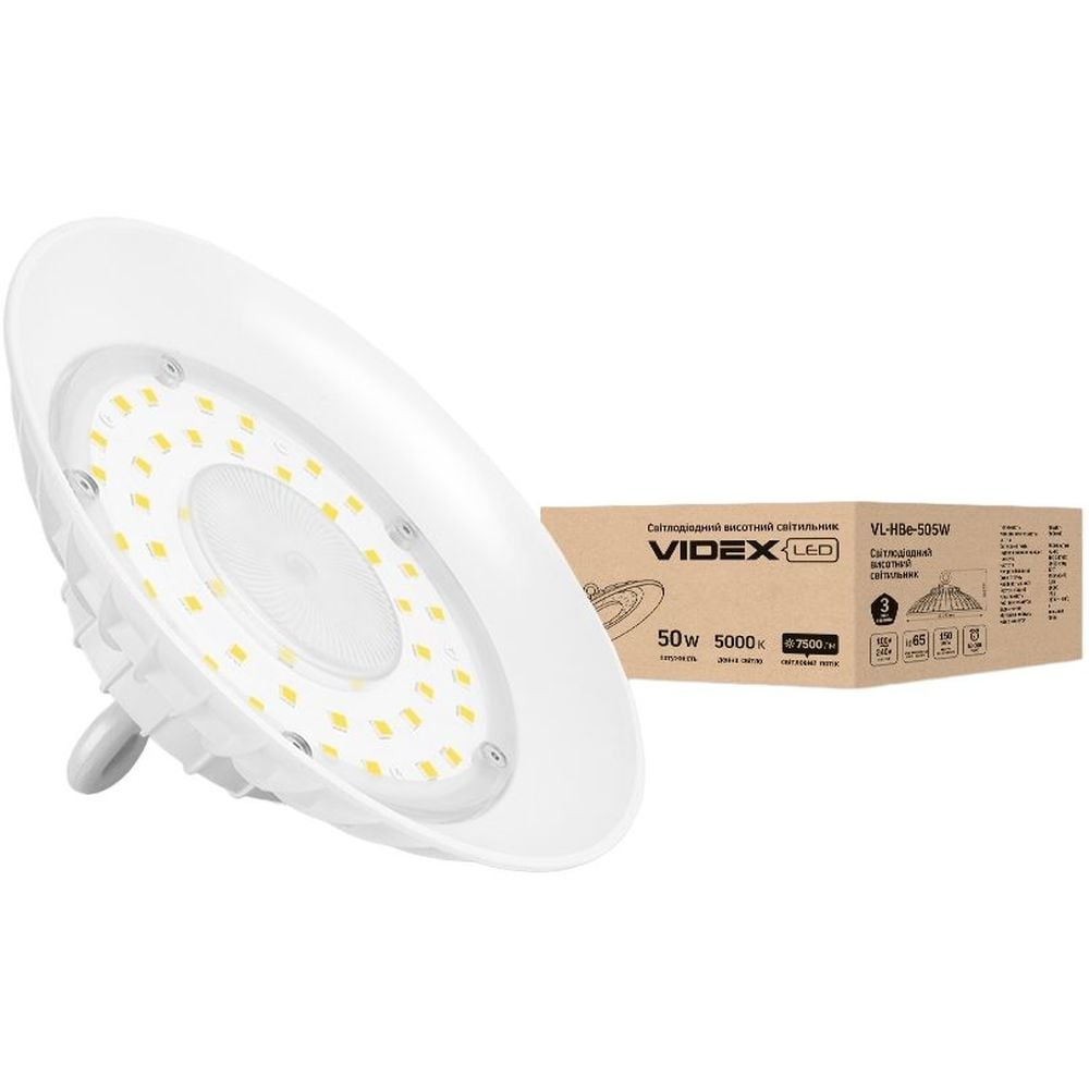 LED светильник Videx High Bay 50W 5000K подвесной (VL-HBe-505W) - фото 1