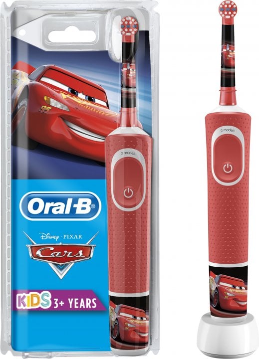 Электрическая зубная щетка Oral-B Braun Stage Power/D100 Cars - фото 1