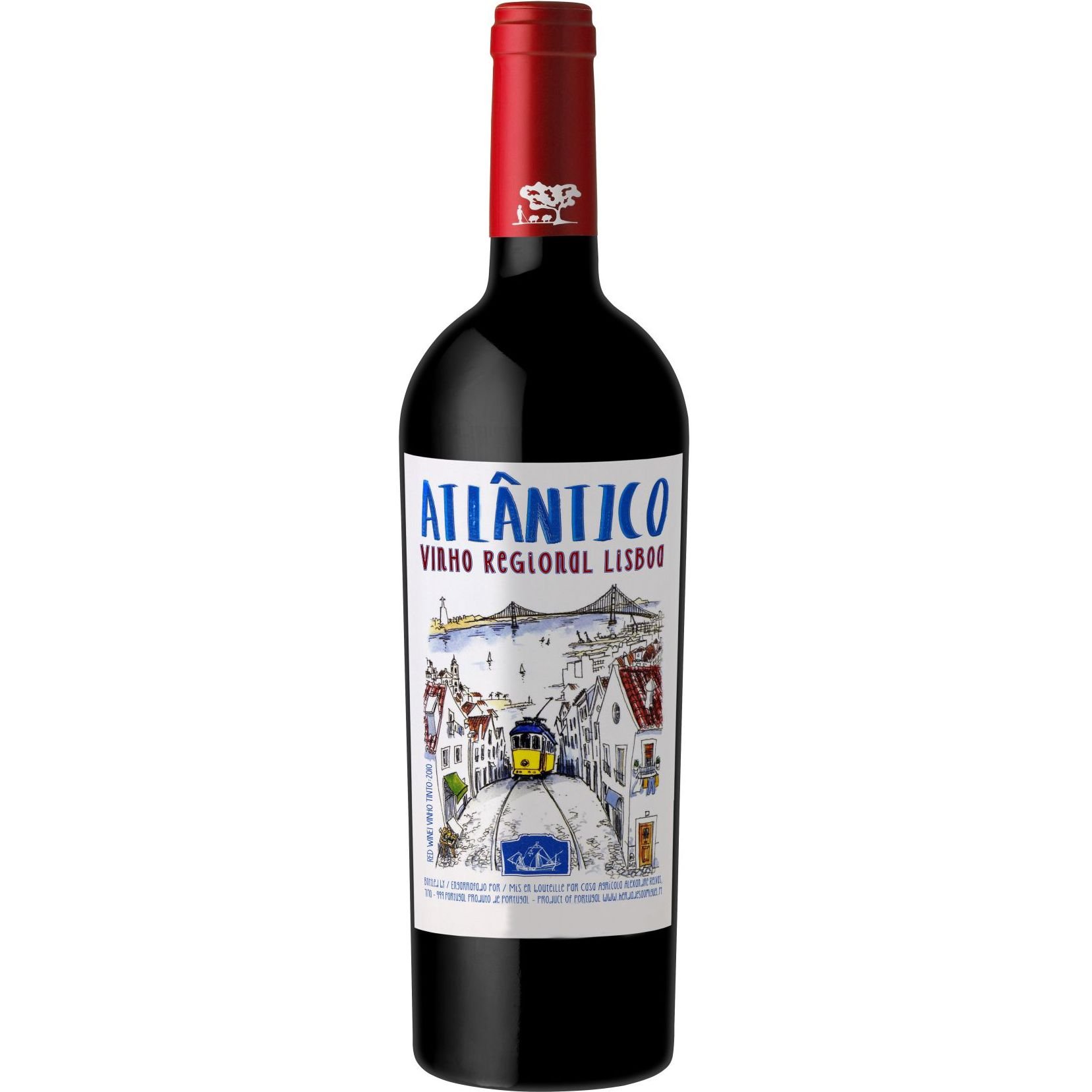 Вино Atlantico Lisboa Tinto червоне сухе 0.75 л - фото 1