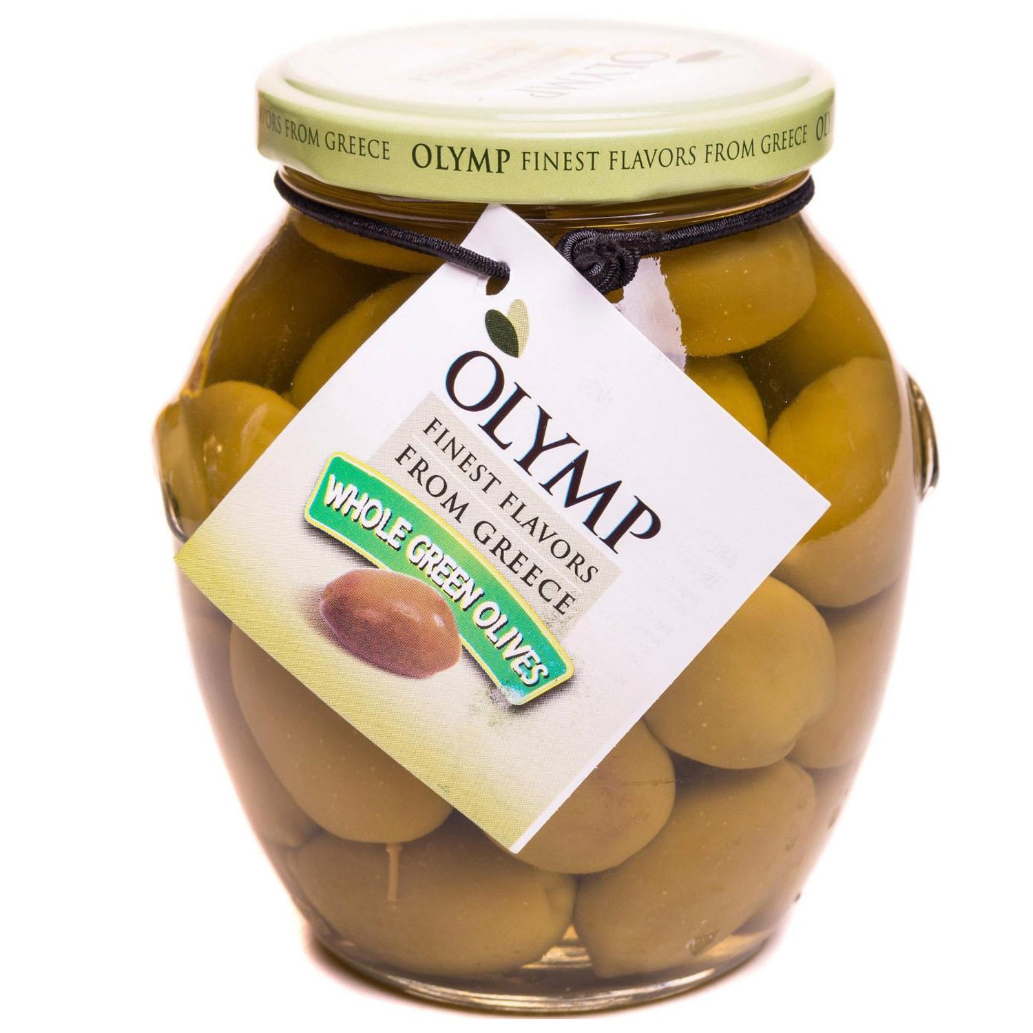 Оливки Olymp с косточкой зеленые 360 г (583517) - фото 1