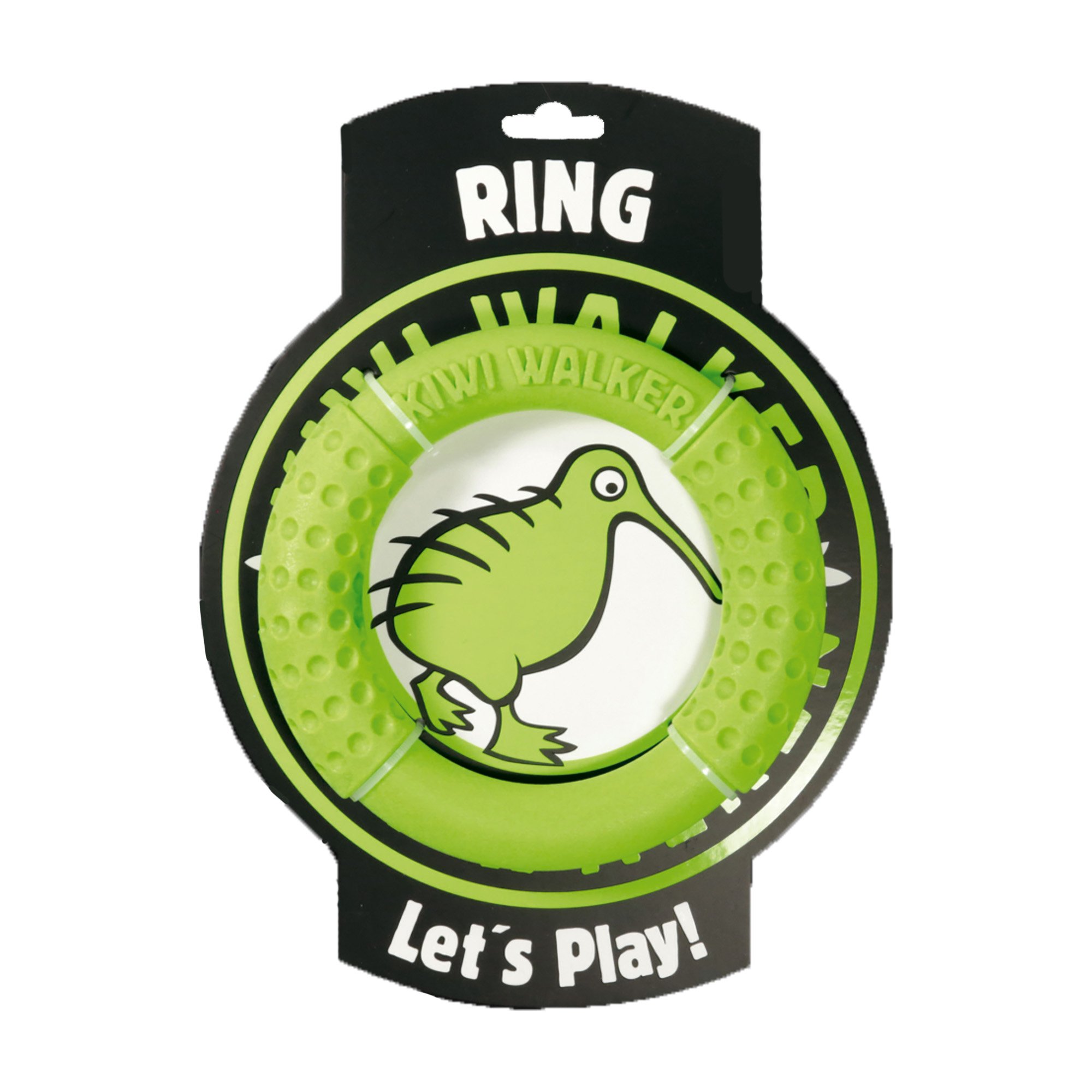 Игрушка для собак Kiwi Walker Кольцо, зеленое, 13,5 см (TPR-828) - фото 2