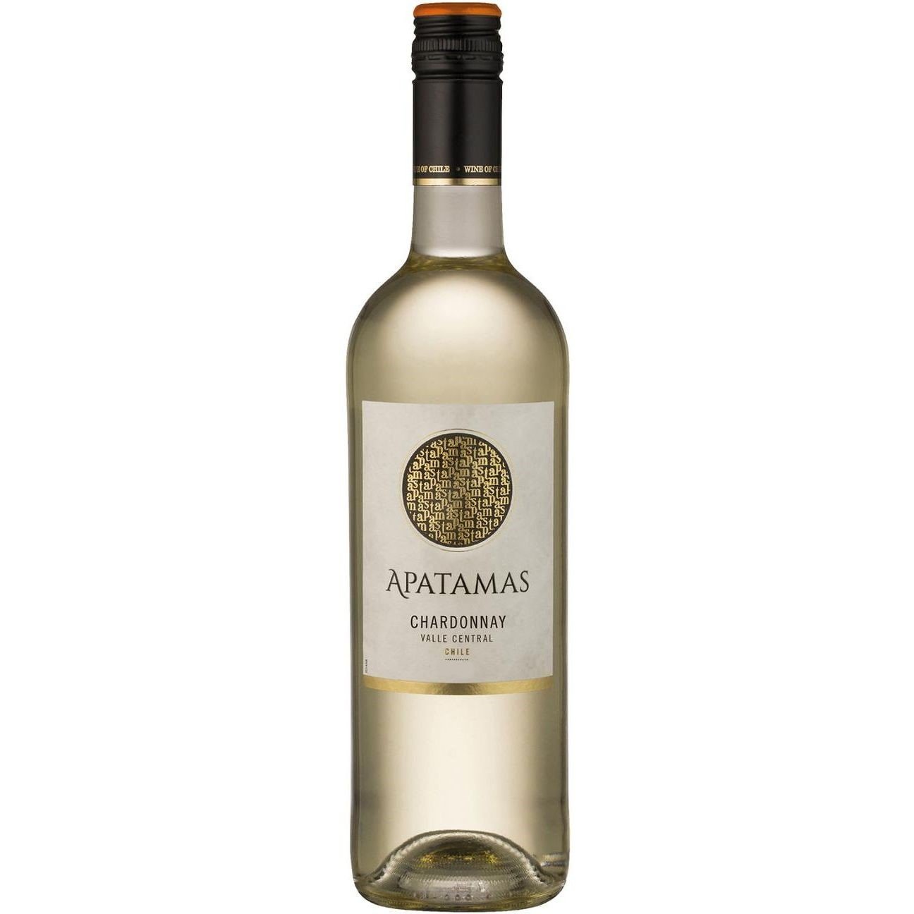 Вино Apatamas Chardonnay, біле, сухе, 0.75 л - фото 1