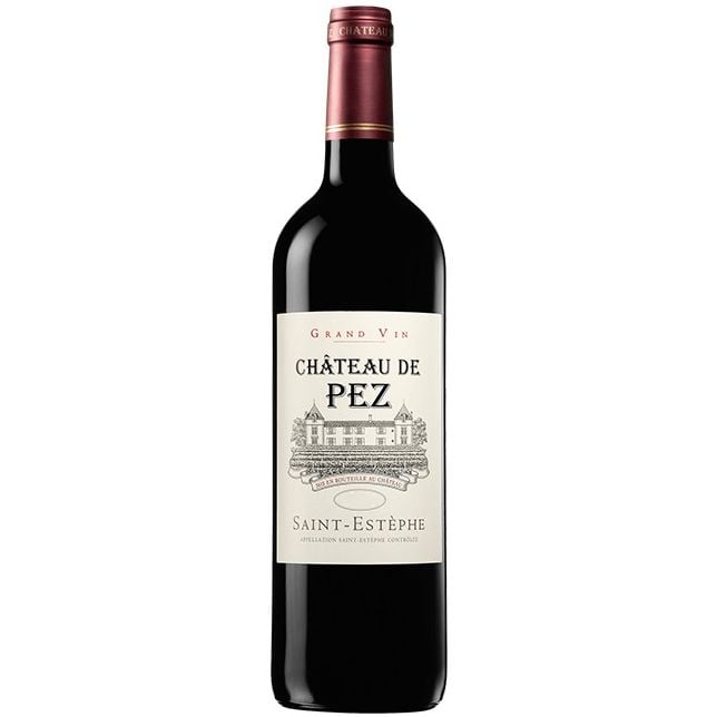 Вино Château de Pez Saint-Estephe 2016 AOC, червоне, сухе, 0.75 л - фото 1