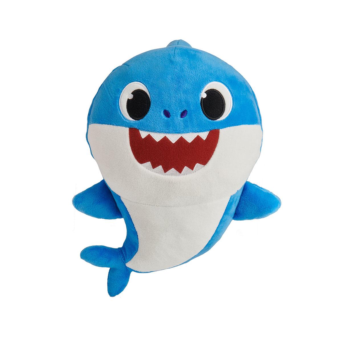 Интерактивная мягкая игрушка Baby Shark Папа Акуленка, англ. язык (61032) - фото 1