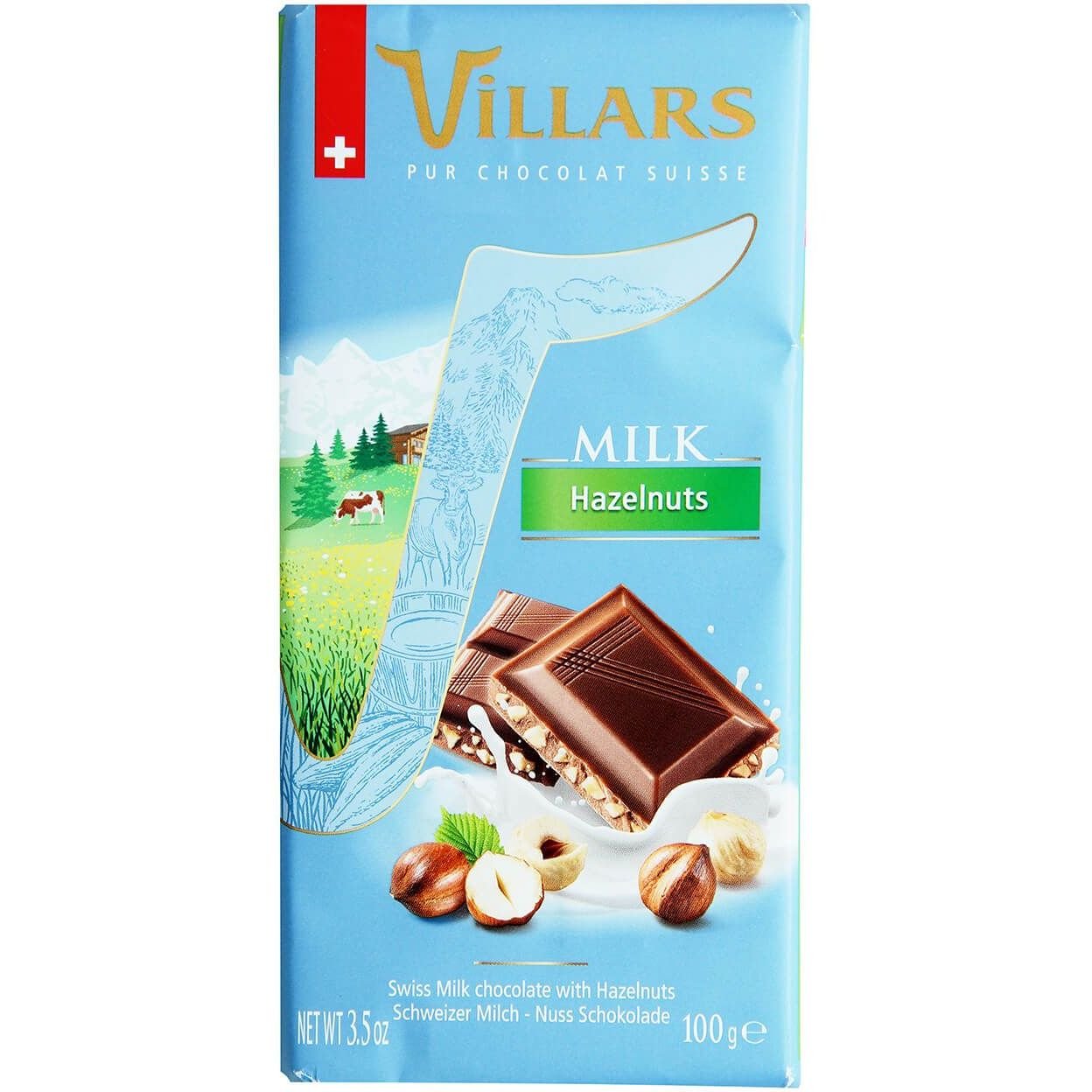 Шоколад молочний Villars Серце Швейцарії 100 г (469661) - фото 1
