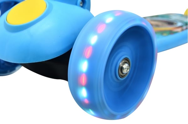 Самокат Daddychild 009T-Blue, с подсветкой колес, голубой (TOYSHD-009T-Blue) - фото 5