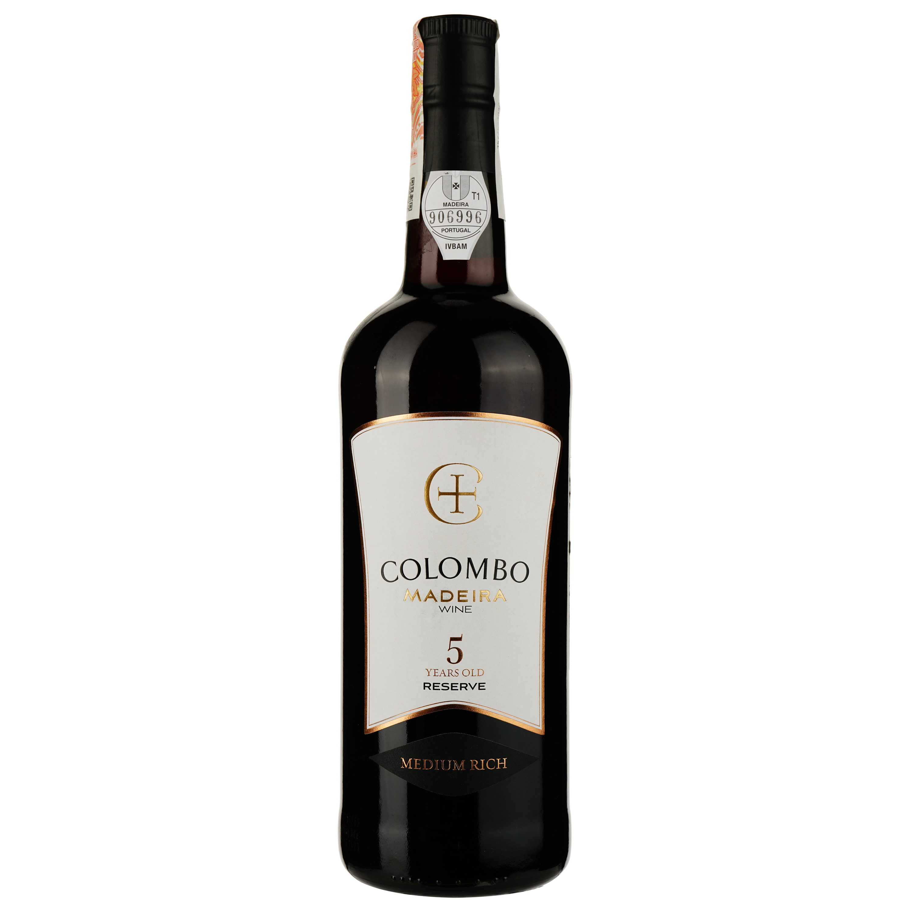Вино Colombo Madeira Medium Rich Reserve 5 yo крепленое белое полуcладкое 19% 0.75 - фото 1