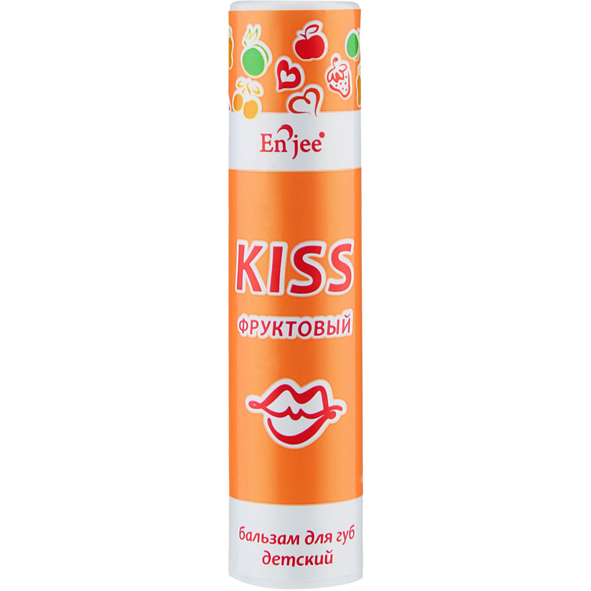 Бальзам для губ детский Enjee KISS Фруктовый роликовый 6 мл - фото 1