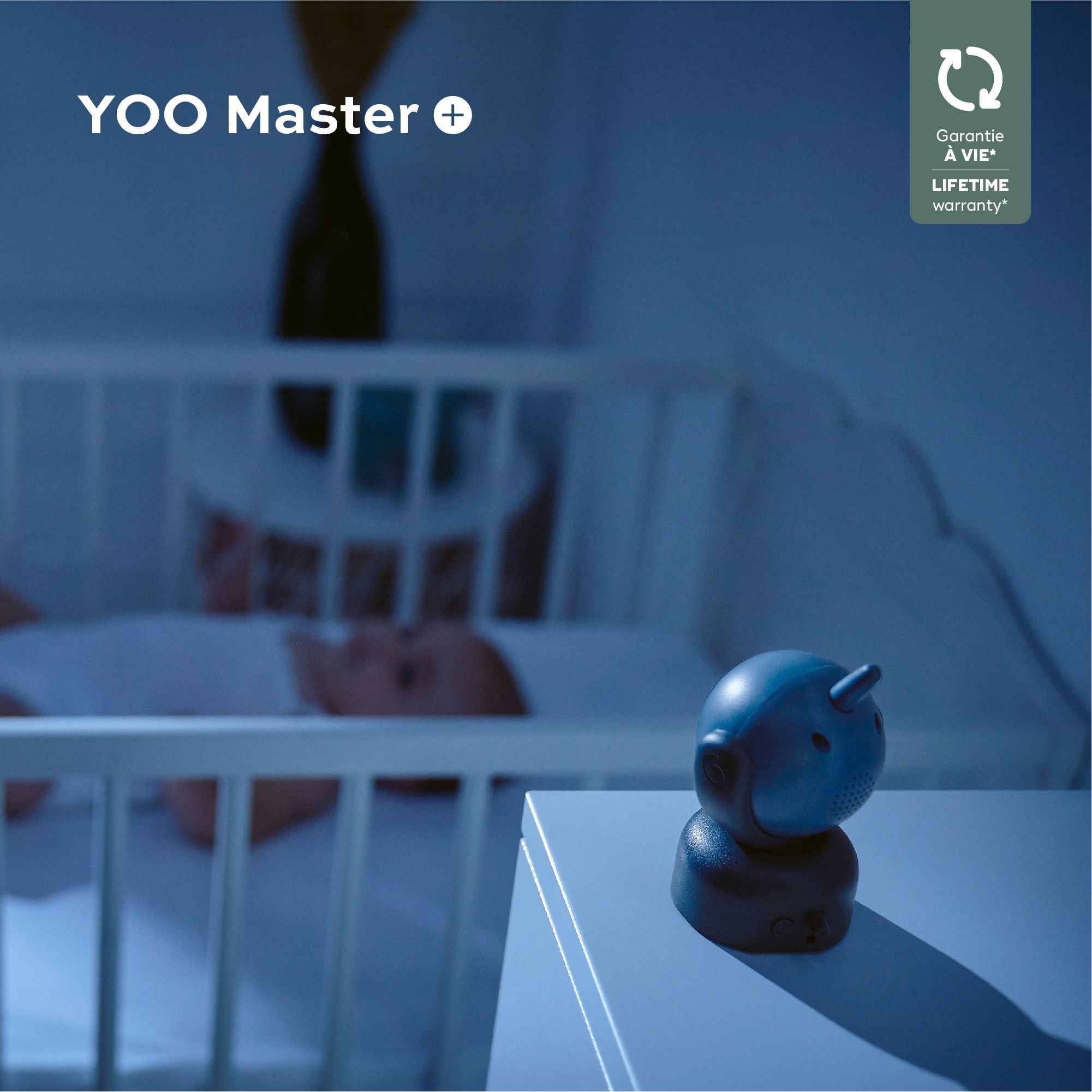 Дополнительная камера к видеоняне Babymoov YOO Master Plus 5 синяя (A014428) - фото 6