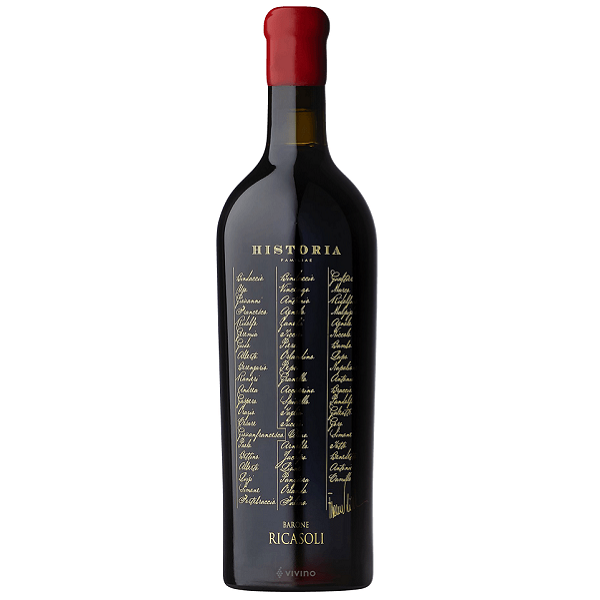 Вино Barone Ricasoli Historia Familiae Toscana, красное, сухое, 14,5%, 0,75 л - фото 1