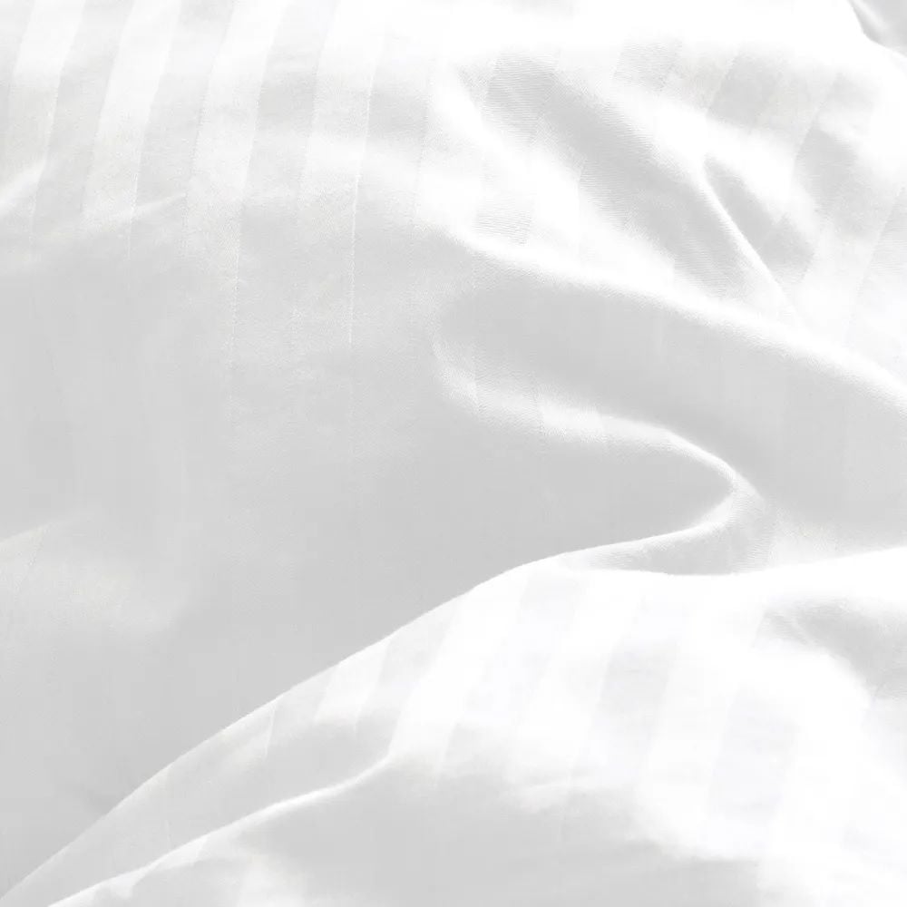 Комплект постільної білизни LightHouse Sateen Stripe White євростандарт білий (603661_2,0) - фото 2