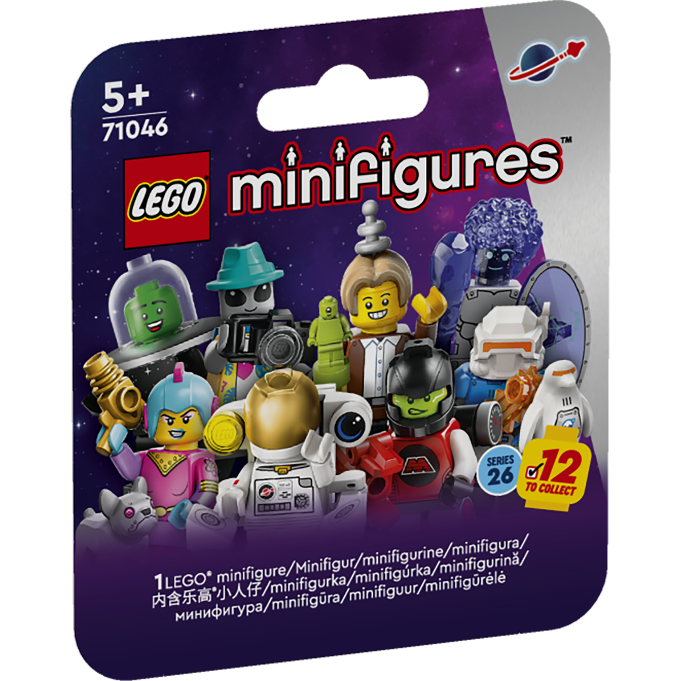 Конструктор LEGO Minifigures Космос Серия 26, деталей (71046) - фото 2