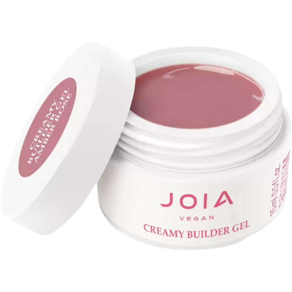 Моделирующий гель Joia vegan Creamy Builder Gel Amber Rose 15 мл - фото 1