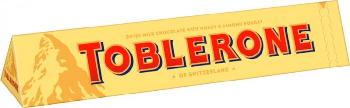 Шоколад молочный Toblerone с нугой из меда и миндаля, 100 г (232729) - фото 1
