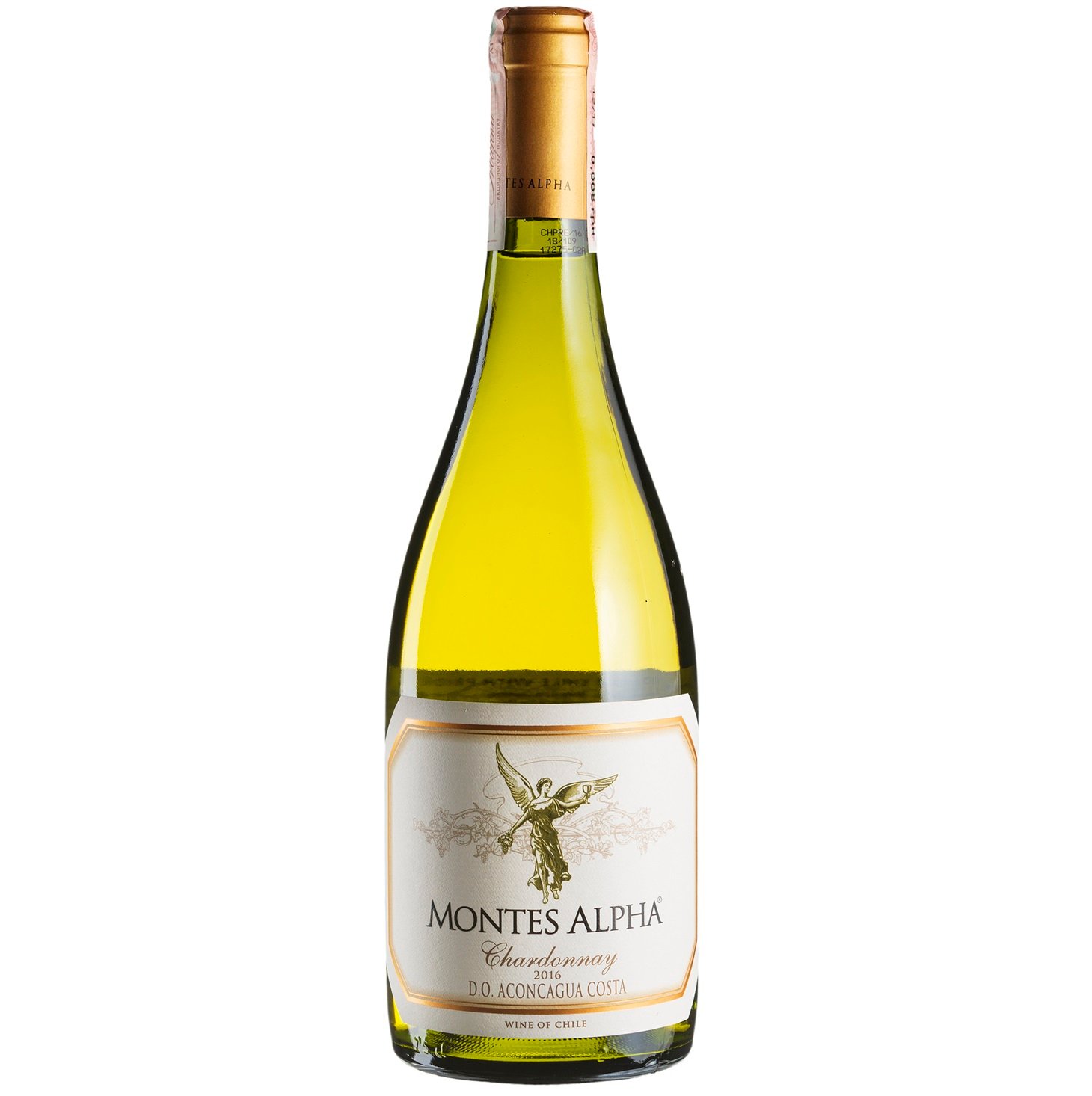 Вино Montes Chardonnay Alpha, белое, сухое, 13,5%, 0,75 л (6286) - фото 1