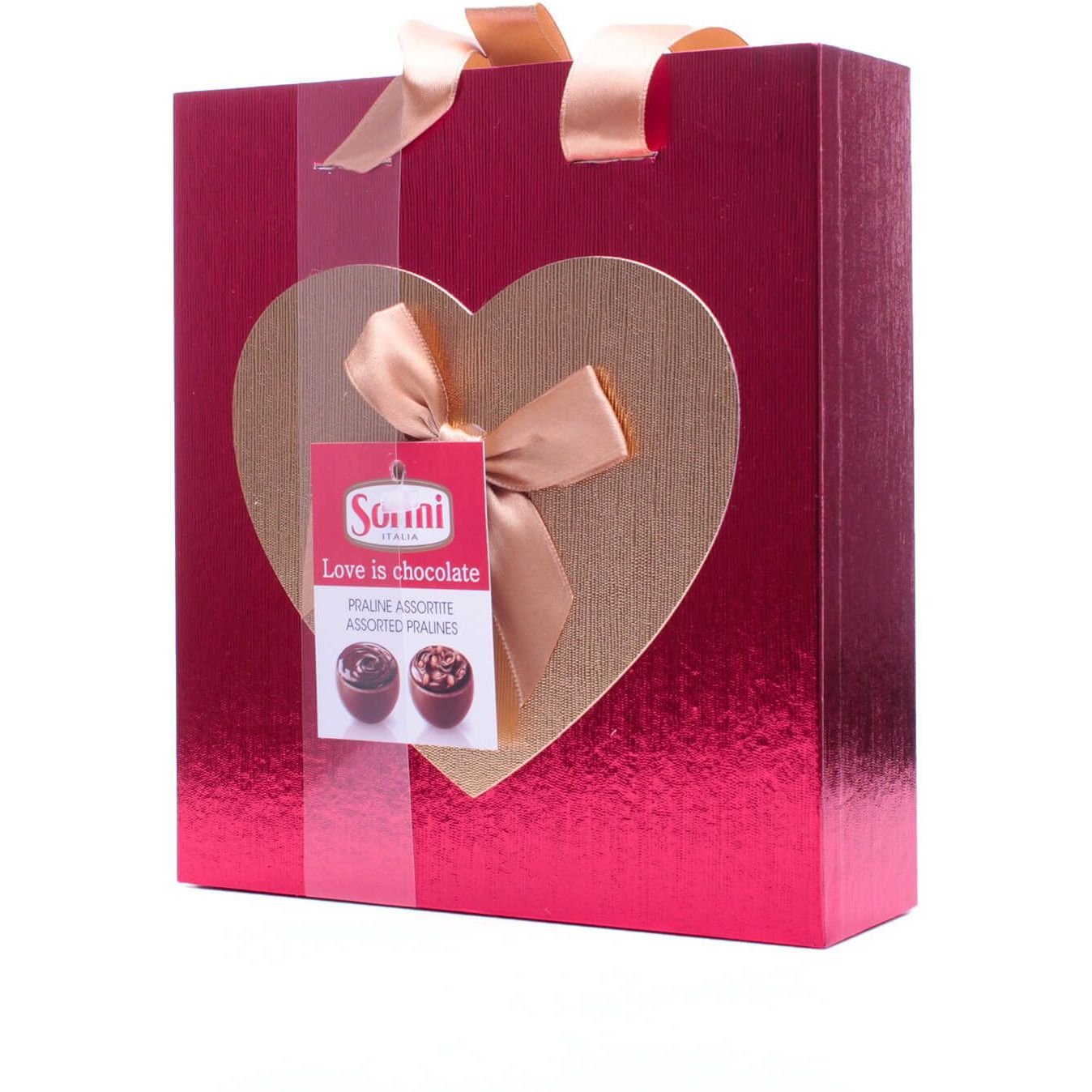 Цукерки Sorini Valentine Little box асорті, 120 г (777800) - фото 1