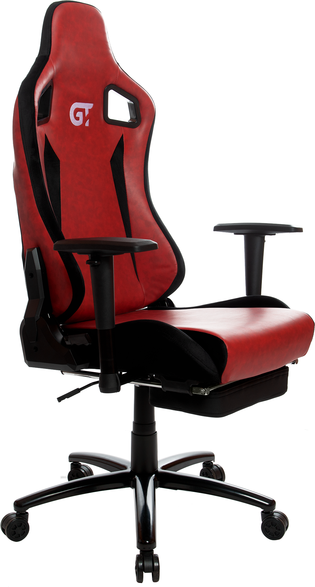 Геймерське крісло GT Racer чорне з червоним (X-5107 Black/Coral) - фото 3