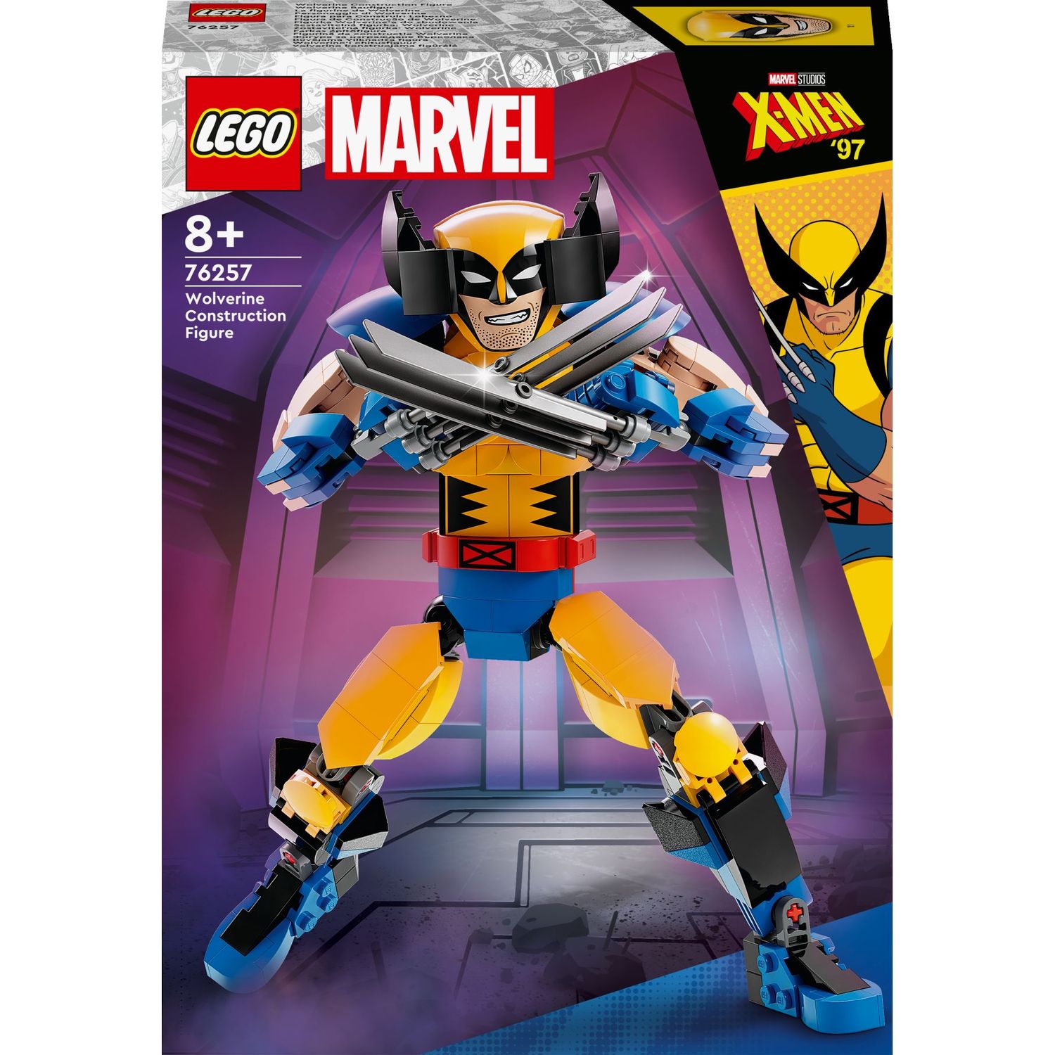 Конструктор LEGO Marvel Фігурка Росомахи для складання, 327 деталей (76257) - фото 1