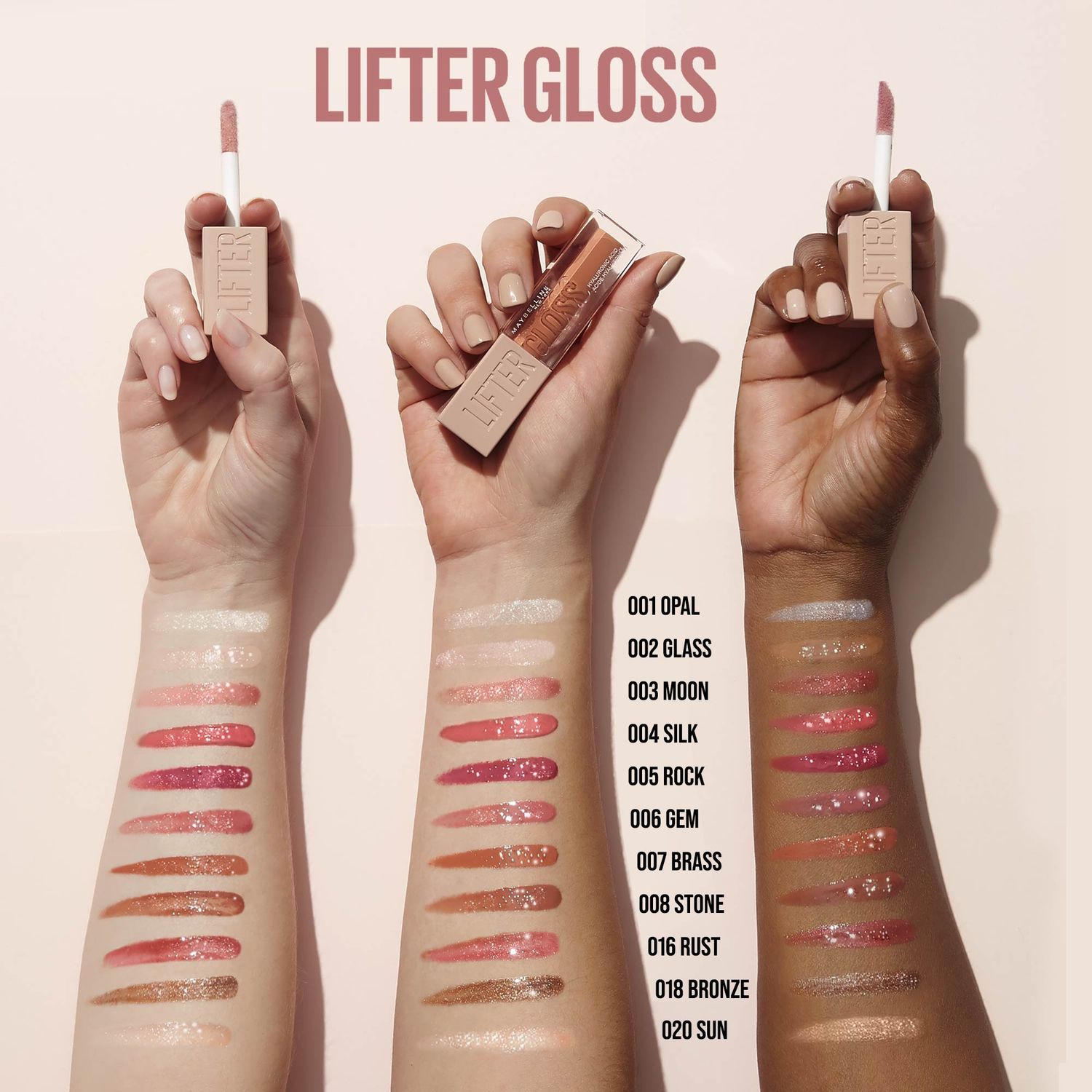 Блиск для губ Maybelline New York Lifter Gloss відтінок 003 (Moon) 5.4 мл (B3306400) - фото 5