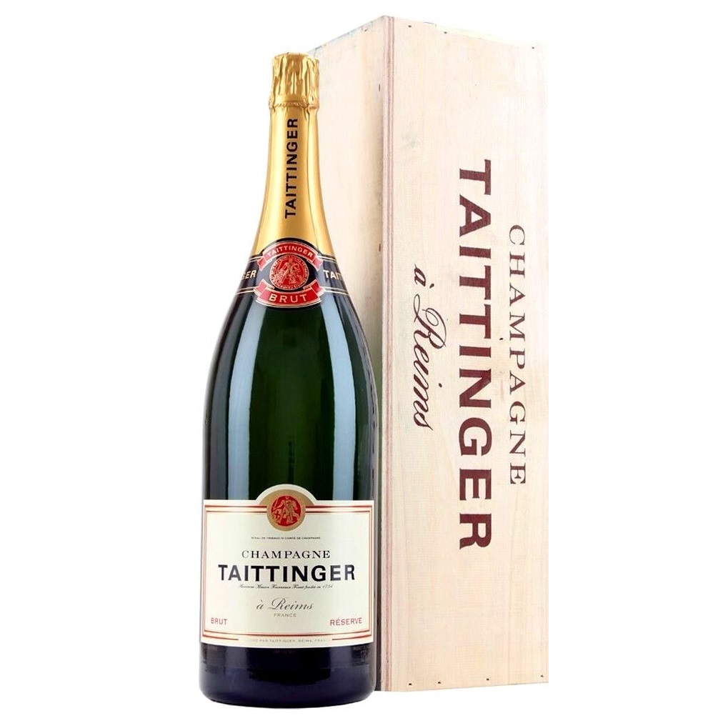 Шампанське Taittinger Brut Reserve, біле, брют, 6 л (4651) - фото 1