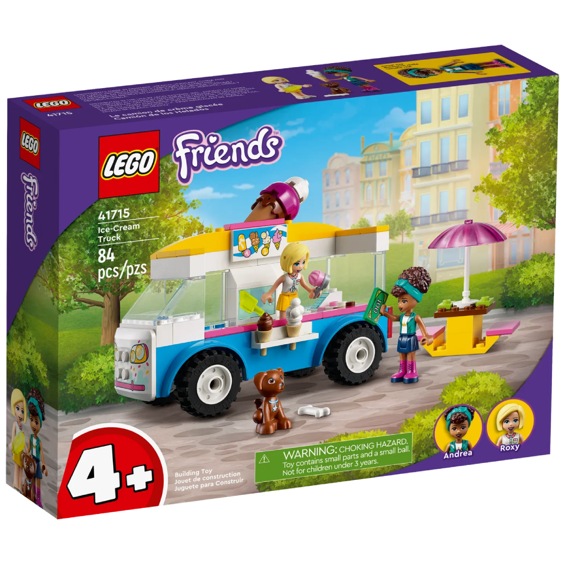 Конструктор LEGO Friends Фургон с мороженым, 84 детали (41715) - фото 1