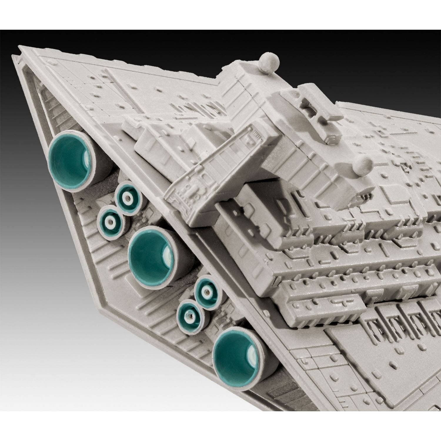 Сборная модель Revell Космический корабль Imperial Star Destroyer, уровень 3, масштаб 1:12300, 21 деталь (RVL-03609) - фото 5