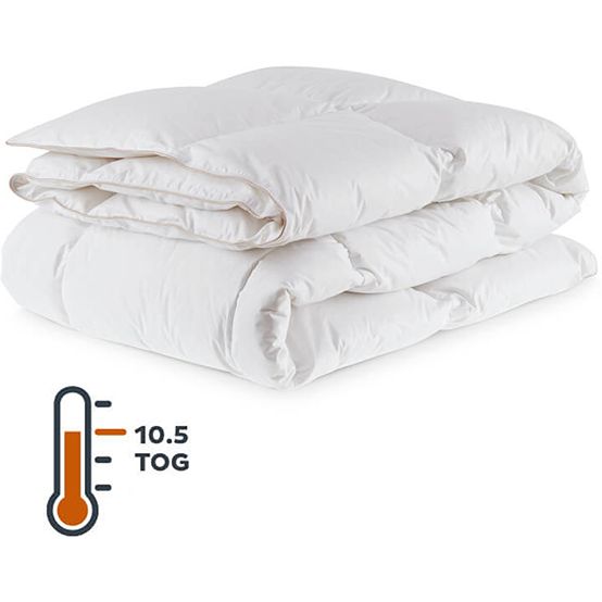 Одеяло Penelope Dove 10,5 tog, пуховое, super king size, 260х240 см, белый (svt-2000022274449) - фото 5