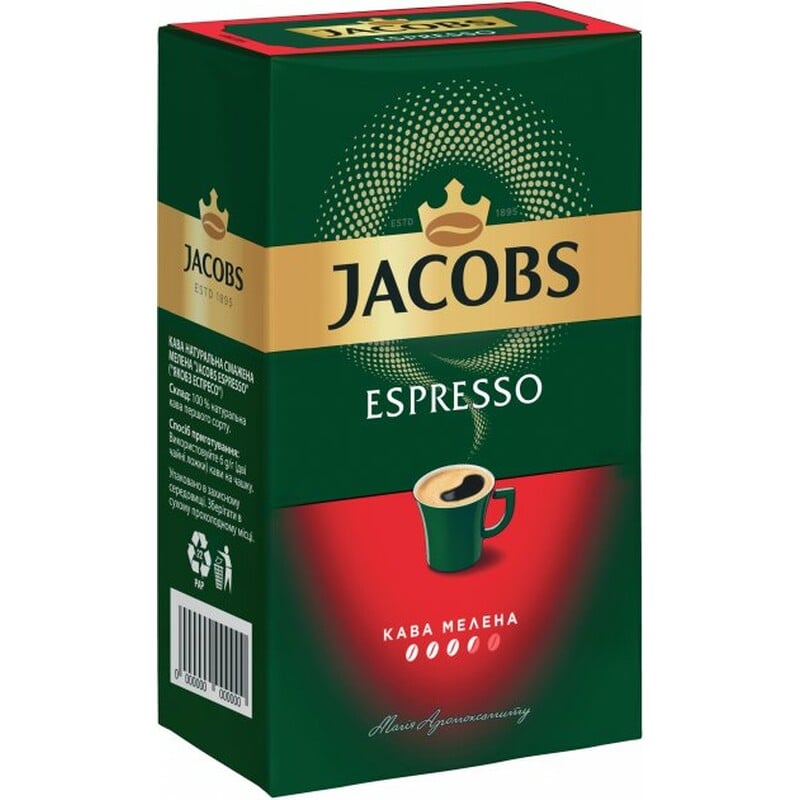Кофе молотый Jacobs Espresso, 450 г (823520) - фото 2