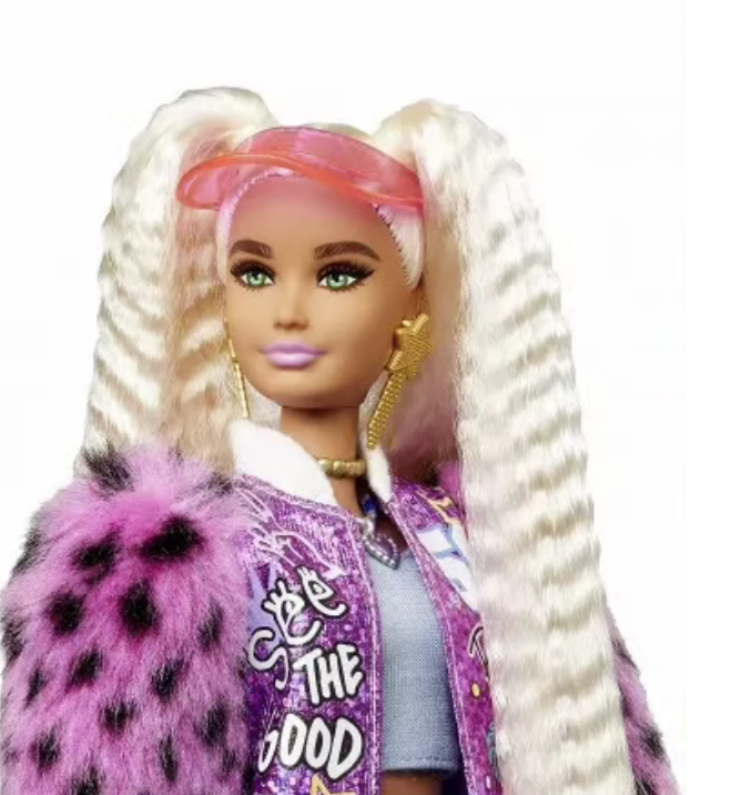 Лялька Barbie Екстра з двома білими хвостиками (GYJ77) - фото 5