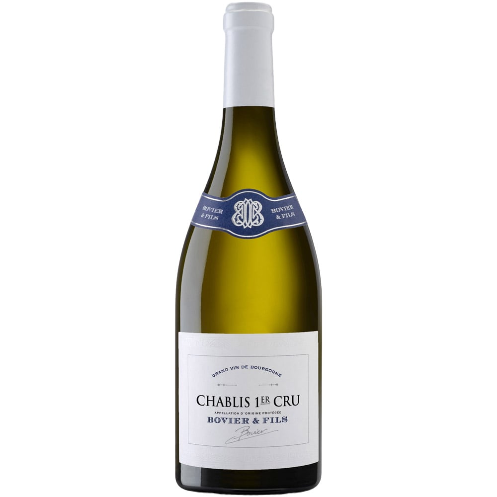 Вино Bovier&Fils Chablis Premier Cru, белое, сухое, 0,75 л - фото 1