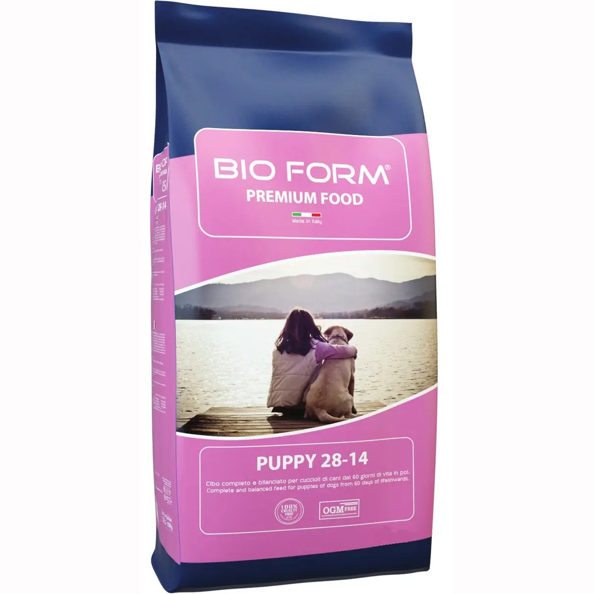 Сухой корм для щенков Bio Form Premium Food Puppy с курицей и индейкой 15 кг - фото 1