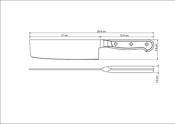 Нож для суши Tramontina Century, 17,8 см (6408239) - фото 2