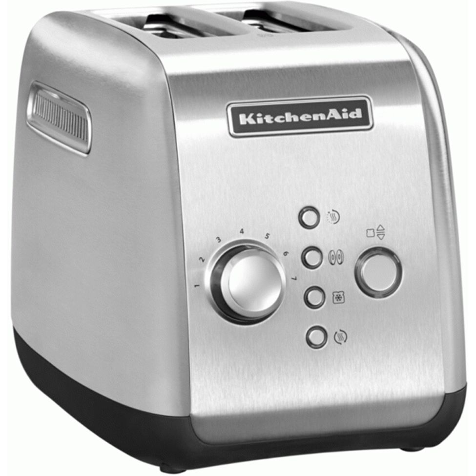Тостер KitchenAid 5KMT221ESX на 2 тоста серебристый (00000022878) - фото 1