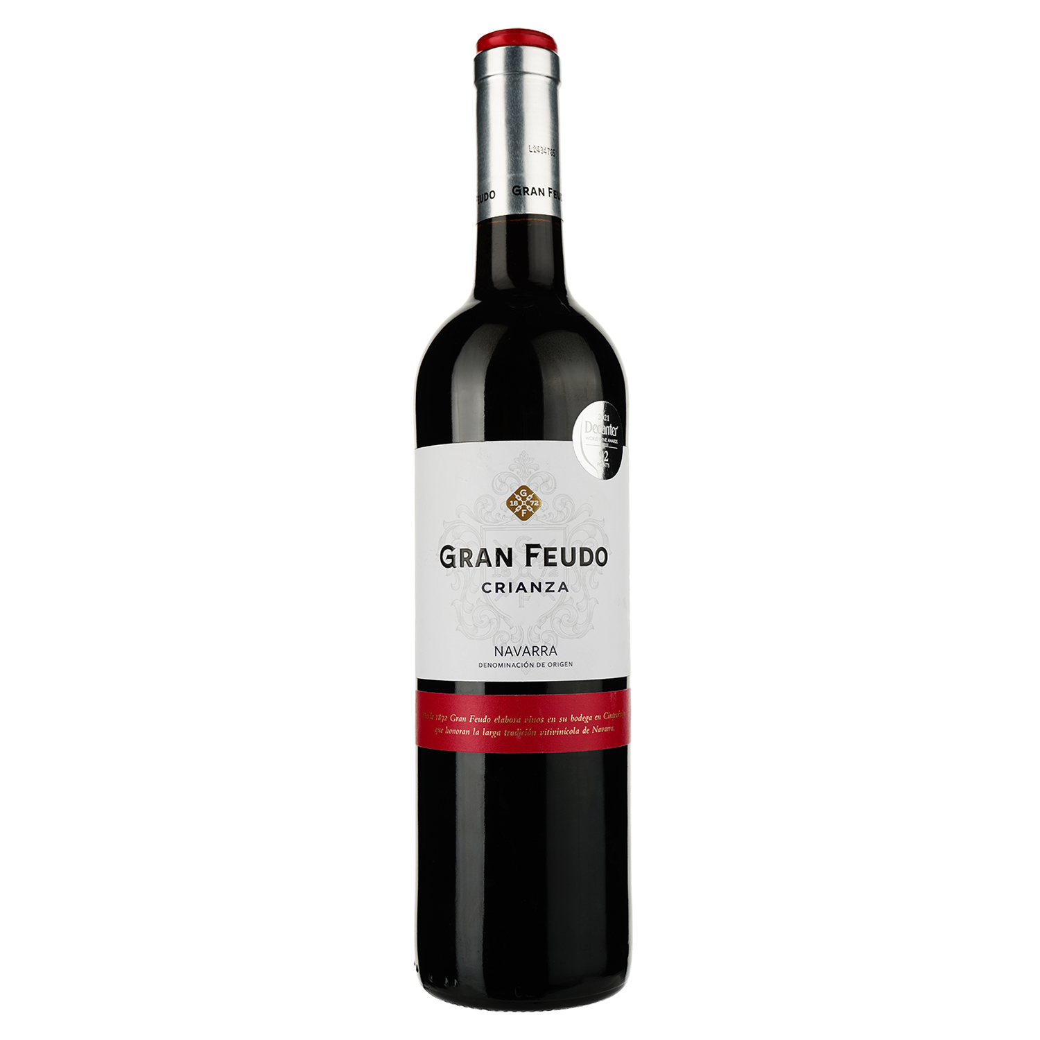 Вино Gran Feudo Crianza, червоне, сухе, 0,75 л - фото 1