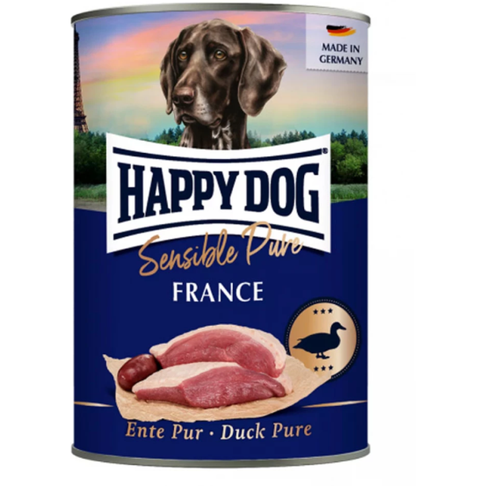 Влажный корм для собак Happy Dog Sens Pure Ente, с уткой, 200 г - фото 1