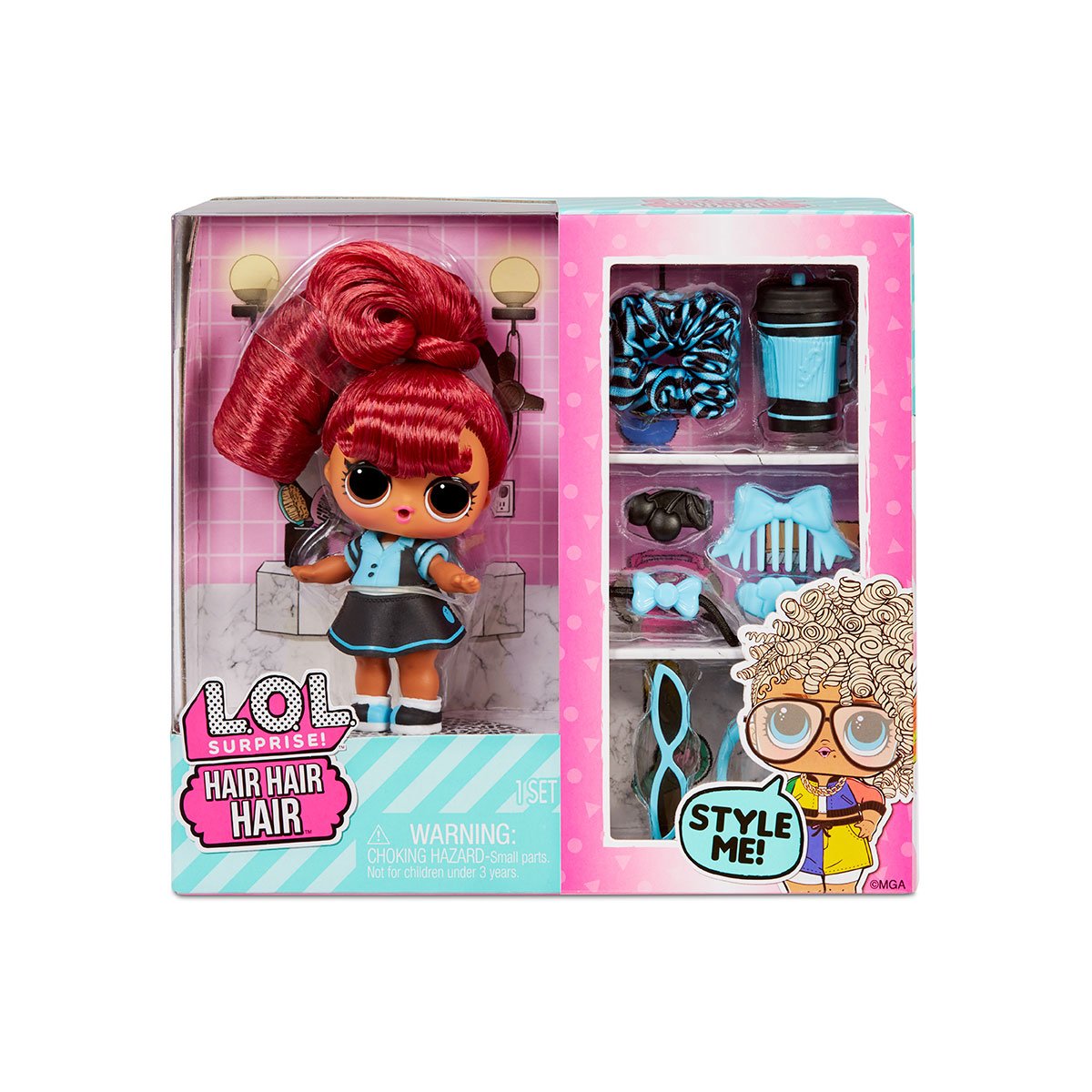 Ігровий набір із лялькою L.O.L. Surprise Hair Hair Hair Стильні зачіски, в асортименті (580348) - фото 9