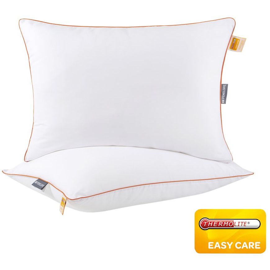 Одеяло с подушками Penelope Easy Care New, евростандарт, 215х195 см, белое (svt-2000022301336) - фото 5