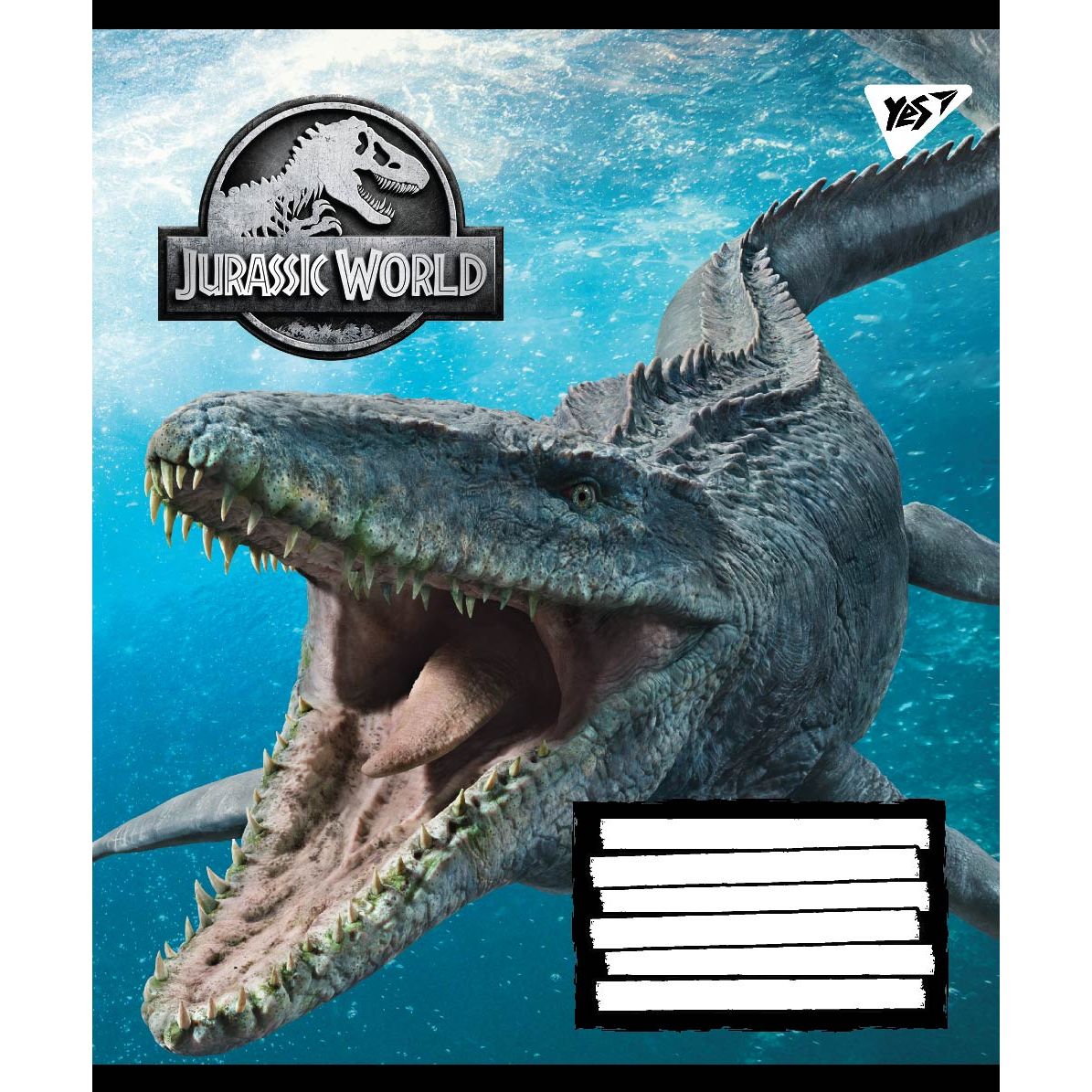 Тетрадь общая Yes Jurassic World Genetic Failure, A5, в линию, 36 листов - фото 2