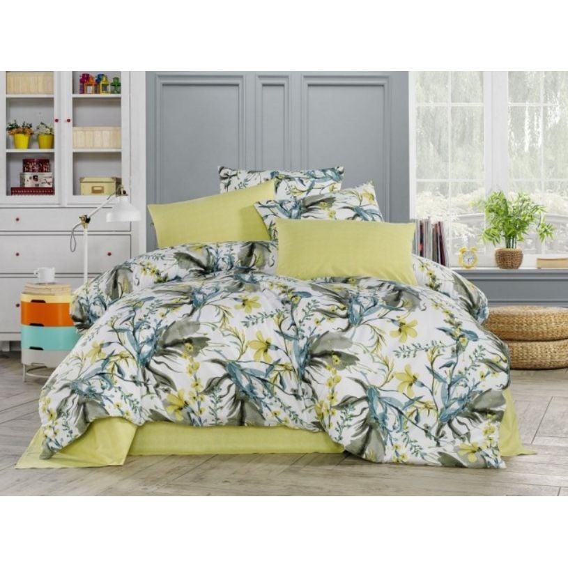 Комплект постельного белья Soho Majestic Bloossom двуспальный разноцветный (1237К) - фото 1