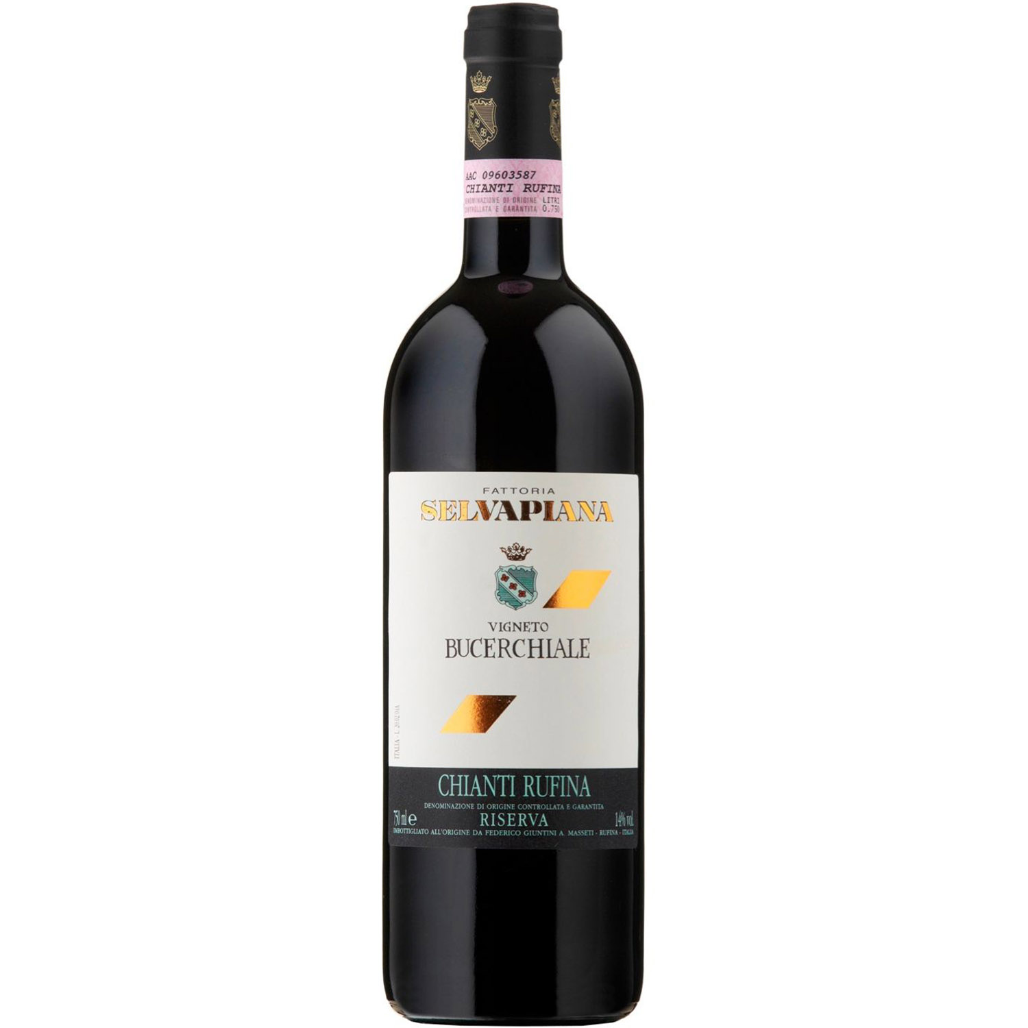 Вино Fattoria Selvapiana Chianti Rufina Riserva Bucerchiale DOCG сухое красное 0.75 л - фото 1