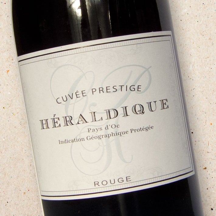 Вино Heraldique Rouge Cuvee Prestige 2021 красное сухое 0.75 л - фото 2